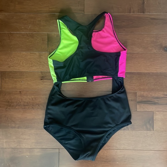 Neoprene One Piece Bathingsuit - Picture 2 of 3